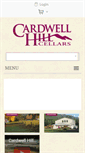 Mobile Screenshot of cardwellhillwine.com